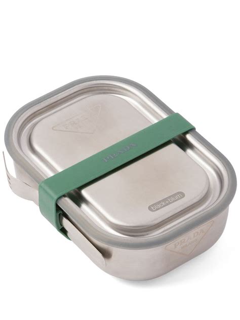 PRADA!Genuine Product!Stainless Steel Lunch Box Box.